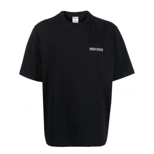 Tricou MARCELO BURLON, Multicolor Logo Brodat, Negru Tricou MARCELO BURLON, Multicolor Logo Brodat, Negru