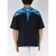 Tricou MARCELO BURLON, Blue Wings, CMAA054S24JER0021045 - CMAA054S24JER0021045 Tricou MARCELO BURLON, Blue Wings, CMAA054S24JER0021045 - CMAA054S24JER0021045