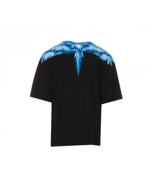 Tricou MARCELO BURLON, Blue Wings, CMAA054S24JER0021045 - CMAA054S24JER0021045 Tricou MARCELO BURLON, Blue Wings, CMAA054S24JER0021045 - CMAA054S24JER0021045