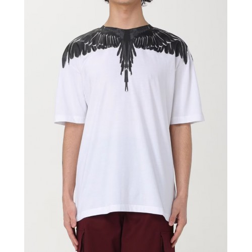 Tricou Marcelo Burlon, Black Wings, CMAA056C99JER0010110 Tricou Marcelo Burlon, Black Wings, CMAA056C99JER0010110