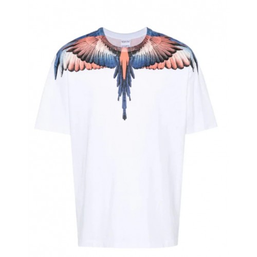 Tricou Marcelo Burlon, Multicolor Wings, CMAA056S24JER0010126 Tricou Marcelo Burlon, Multicolor Wings, CMAA056S24JER0010126