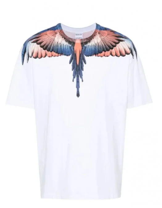 Tricou Marcelo Burlon, Multicolor Wings, CMAA056S24JER0010126 - CMAA056S24JER0010126