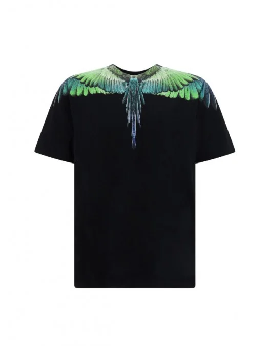 Tricou Marcelo Burlon, Multicolor Wings, CMAA056S24JER0011050 - CMAA056S24JER0011050