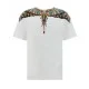 Tricou Marcelo Burlon, Multicolor Wings, Alb - CMAA056S24JER0020120