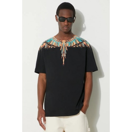 Tricou Marcelo Burlon, Grizzly Wings, CMAA056S24JER0021020 Tricou Marcelo Burlon, Grizzly Wings, CMAA056S24JER0021020