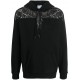 Hanorac Marcelo Burlon, White Wings Insert, Black - CMBB007C99FLE0011060