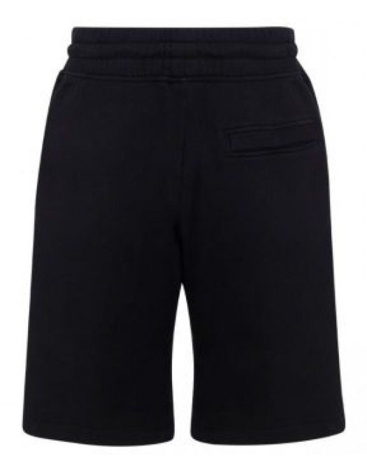 Pantaloni Scurti Marcelo Burlon, Logo Atasat, Black - CMCI010R21FLE0021001