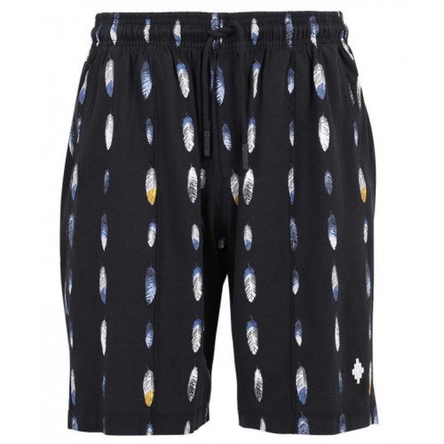 Pantaloni Scurti Marcelo Burlon, OVER FEATHERS Shorts