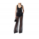 TOP ELISABETTA FRANCHI, Tank Top, Jewelled Logo, Black - CN00151E3110 TOP ELISABETTA FRANCHI, Tank Top, Jewelled Logo, Black - CN00151E3110