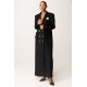 PALTON ELISABETTA FRANCHI, Lana virgina, double-breasted coat, Negru - CP00258E2110 PALTON ELISABETTA FRANCHI, Lana virgina, double-breasted coat, Negru - CP00258E2110