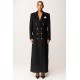 PALTON ELISABETTA FRANCHI, Lana virgina, double-breasted coat, Negru - CP00258E2110 PALTON ELISABETTA FRANCHI, Lana virgina, double-breasted coat, Negru - CP00258E2110