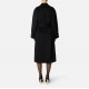 PALTON ELISABETTA FRANCHI, Lana, Oversized, Negru - CP68D56E2110 PALTON ELISABETTA FRANCHI, Lana, Oversized, Negru - CP68D56E2110