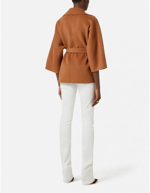 Palton ELISABETTA FRANCHI, Coat in wool cloth - CP70D61E2600