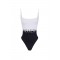 Costum de baie ELISABETTA FRANCHI, Lycra swimsuit with logo