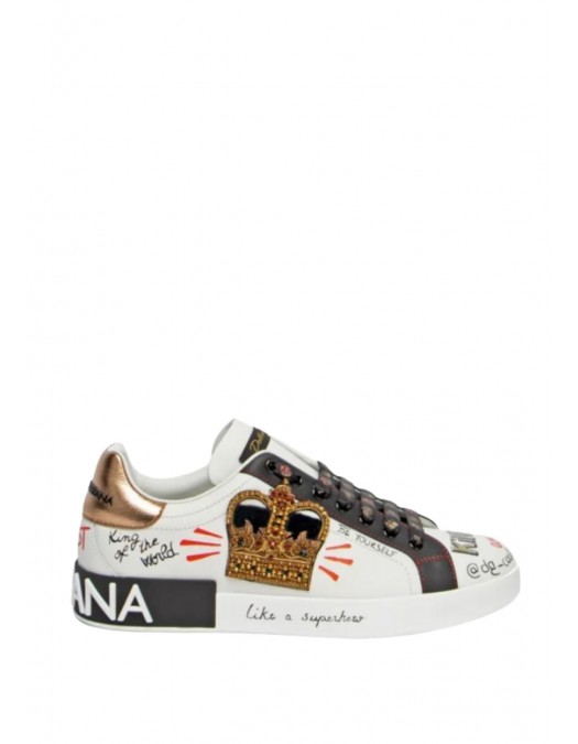 Sneakers Dolce & Gabbana, Portofino King, CS1570AZ268HWF57 - CS1570AZ268HWF57