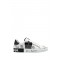 SNEAKERS DOLCE & GABBANA , Graffiti Printed Low-Top, New Tech leather, White