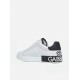 SNEAKERS DOLCE & GABBANA , Graffiti Printed Low-Top, New Tech leather, White - CS1760A9AG189697