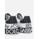 SNEAKERS DOLCE & GABBANA , Graffiti Printed Low-Top, New Tech leather, White - CS1760A9AG189697