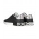 Sneakers DOLCE & GABBANA, Portofino, Black with Silver - CS1760AH5278B979