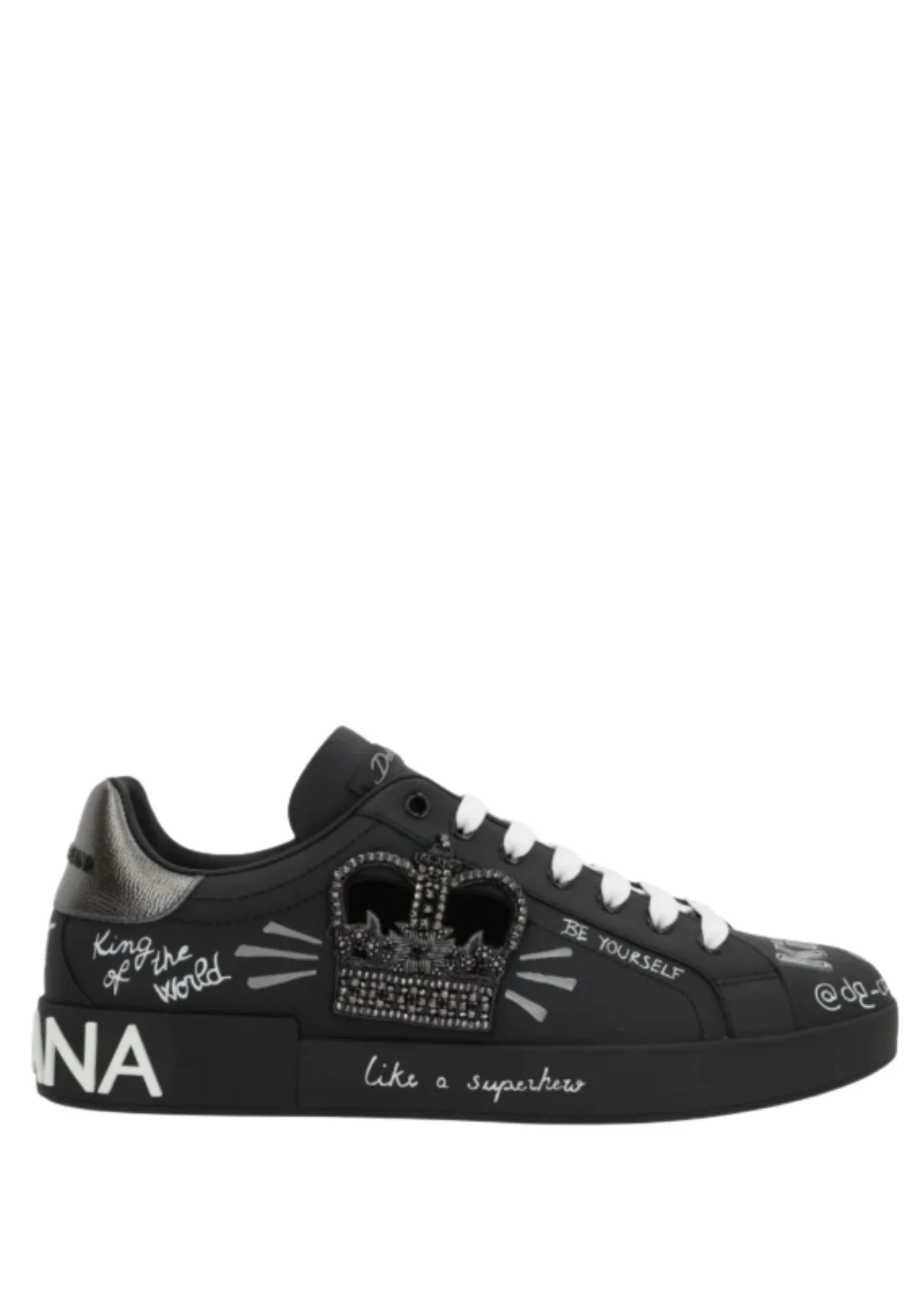 Dolce.ページ SNEAKERS DOLCE & GABBANA , Graffiti Printed Low-Top, New Tech