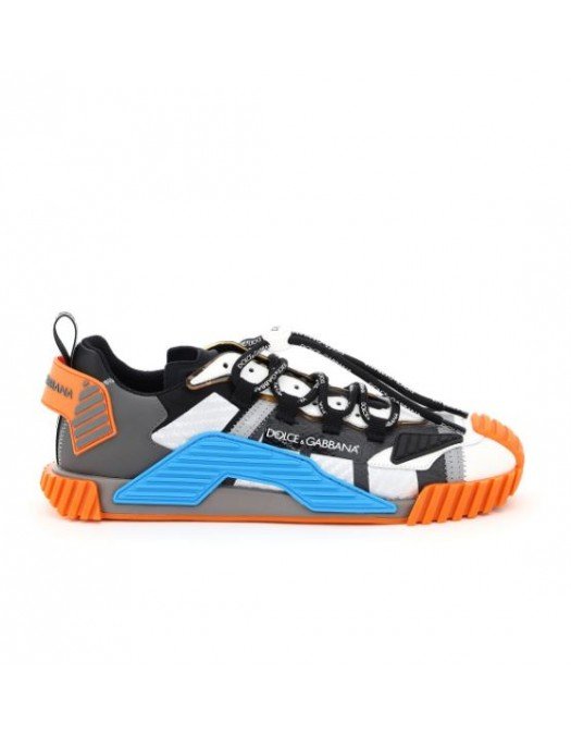 Sneakers Dolce & Gabbana, Mix of Materials, Multicolor - CS1770AO22480995