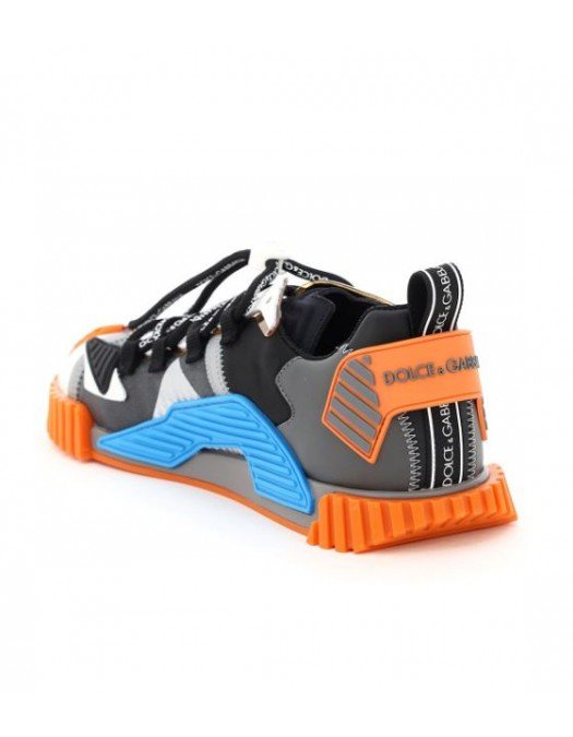 Sneakers Dolce & Gabbana, Mix of Materials, Multicolor - CS1770AO22480995