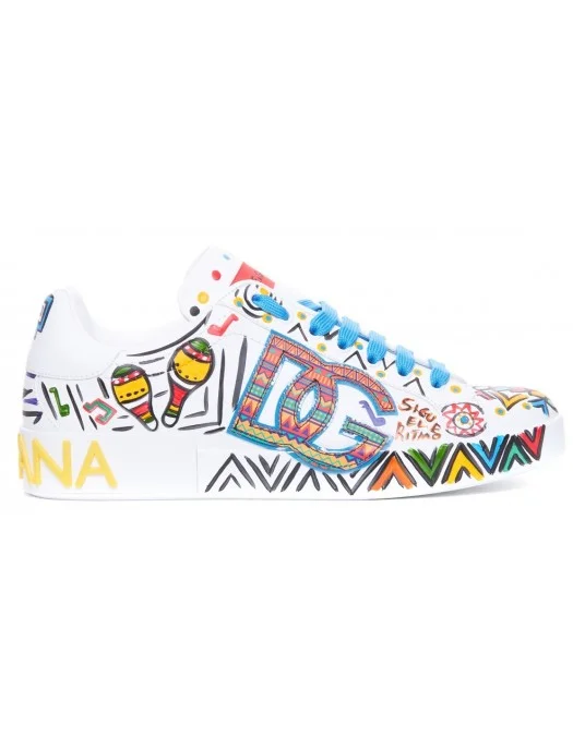 Sneakers DOLCE & GABBANA, Multicolor Portofino - CS1772AS43587588 Sneakers DOLCE & GABBANA, Multicolor Portofino - CS1772AS43587588
