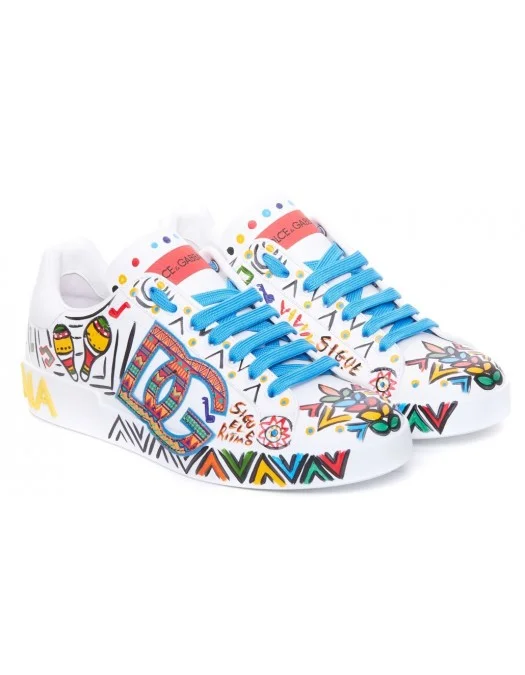 Sneakers DOLCE & GABBANA, Multicolor Portofino - CS1772AS43587588 Sneakers DOLCE & GABBANA, Multicolor Portofino - CS1772AS43587588