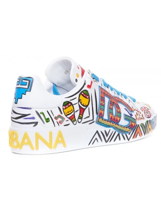 Sneakers DOLCE & GABBANA, Multicolor Portofino - CS1772AS43587588 Sneakers DOLCE & GABBANA, Multicolor Portofino - CS1772AS43587588