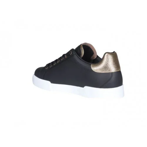 SNEAKERS DOLCE & GABBANA, Portofino, Black/Gold