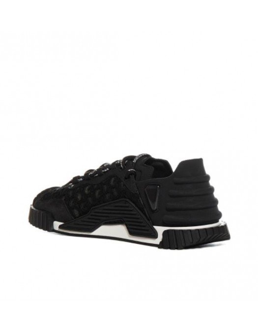 Sneakers Dolce&Gabbana, Imprimeu brand, Negru - CS18108B9564