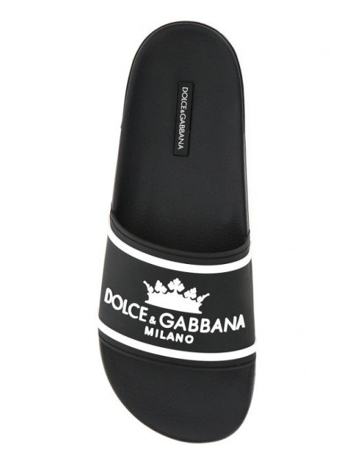 Papuci Dolce & Gabbana, Insertie Alba, Cauciuc - CS1884AO23289690