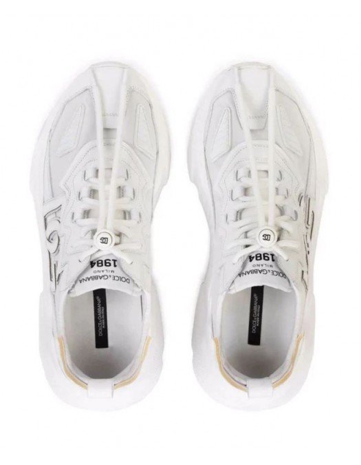 Sneakers DOLCE & GABBANA, DAYMASTER Mixed-materials, Full White - CS1941AQ35480001
