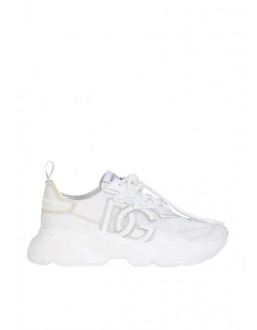 Sneakers DOLCE & GABBANA, DAYMASTER Mixed-materials, Full White - CS1941AQ35480001