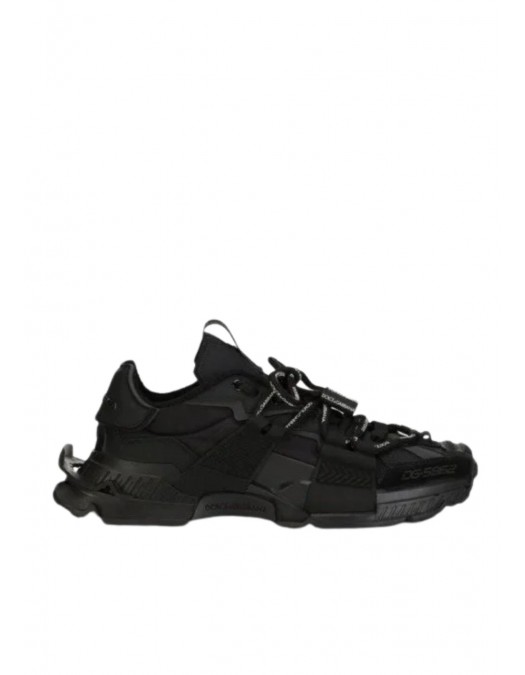 SNEAKERS DOLCE & GABBANA, Mixed-materials Space Full Black - CS1963AQ4078B956