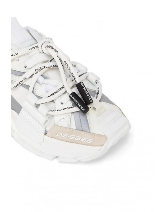 SNEAKERS DOLCE & GABBANA, Mixed-materials Space White - CS1963AQ4088B441