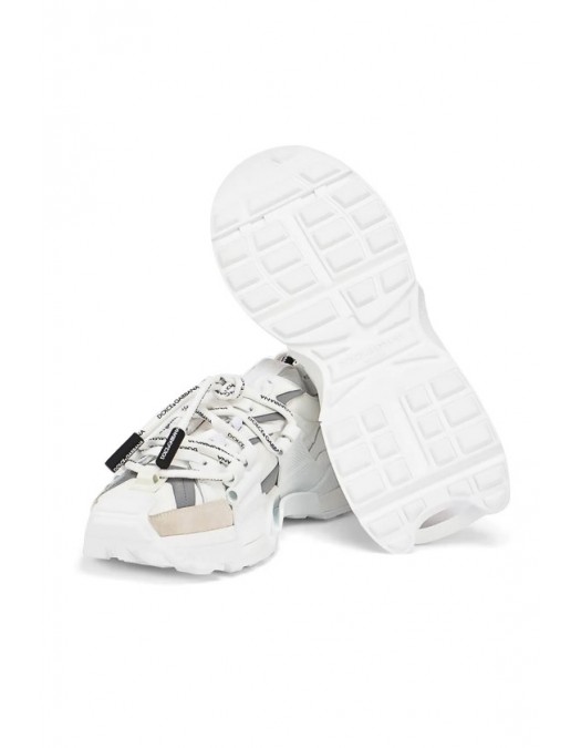 SNEAKERS DOLCE & GABBANA, Mixed-materials Space White - CS1963AQ4088B441