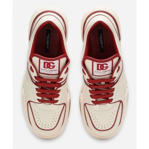 Sneakers DOLCE & GABBANA, New Roma Sneakers, Nude Red