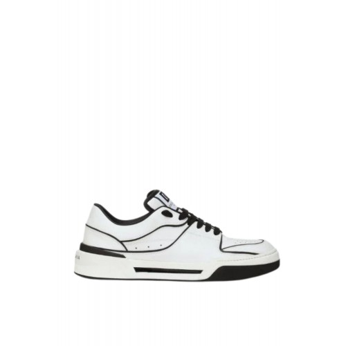 Sneakers DOLCE & GABBANA, New Roma Sneakers, White Black Sneakers DOLCE & GABBANA, New Roma Sneakers, White Black