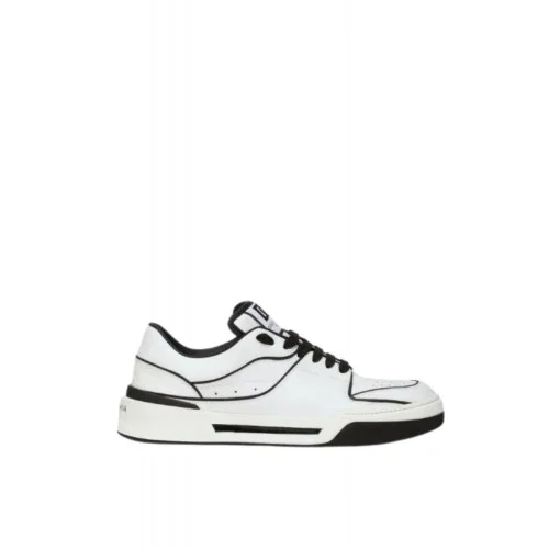 Sneakers DOLCE & GABBANA, New Roma Sneakers, White Black