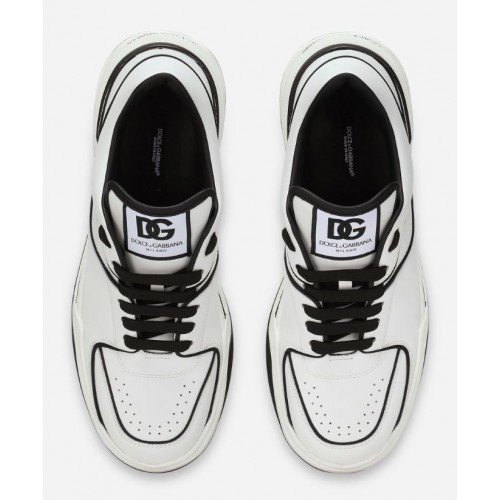 Sneakers DOLCE & GABBANA, New Roma Sneakers, White Black