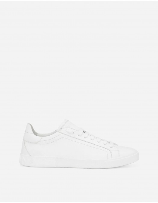 Sneakers DOLCE & GABBANA, White Portofino Vintage - CS2203A106580002