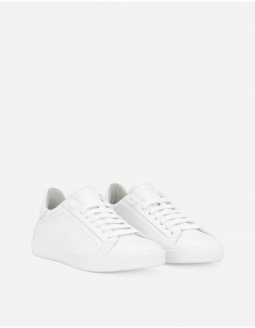 Sneakers DOLCE & GABBANA, White Portofino Vintage - CS2203A106580002