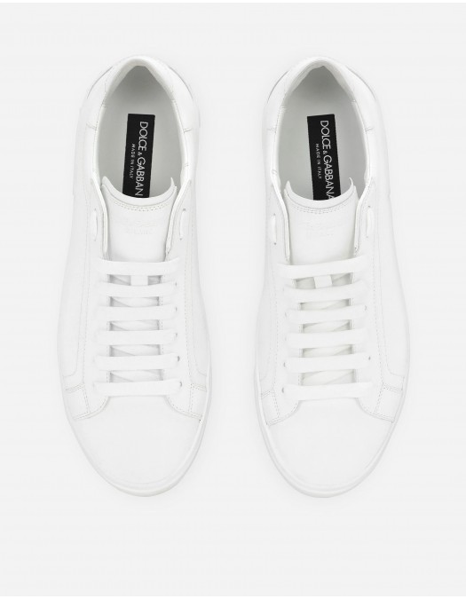 Sneakers DOLCE & GABBANA, White Portofino Vintage - CS2203A106580002