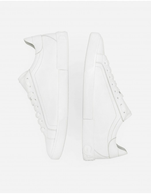 Sneakers DOLCE & GABBANA, White Portofino Vintage - CS2203A106580002