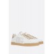 SNEAKERS DOLCE & GABBANA, Portofino, White, Logo Perforat -