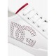 SNEAKERS DOLCE & GABBANA, Portofino, Red, Logo Perforat - CS2277AV0668I056