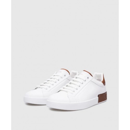 SNEAKERS DOLCE & GABBANA ,Calfskin Portofino, White SNEAKERS DOLCE & GABBANA ,Calfskin Portofino, White