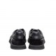 Sneakers DOLCE & GABBANA, CUSHION BLACK LEATHER SNEAKERS - CS2288A01248B956
