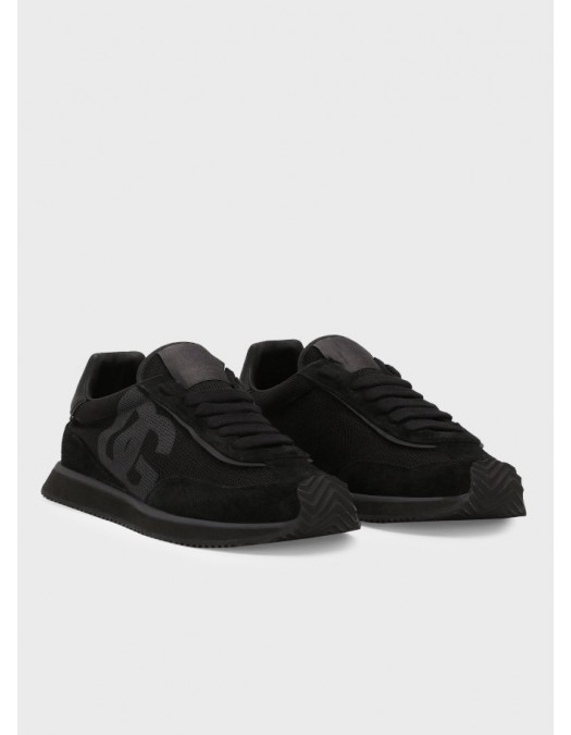 Sneakers DOLCE & GABBANA, DG Cushion Sneakers, Full Black - CS2288A53558B956 Sneakers DOLCE & GABBANA, DG Cushion Sneakers, Full Black - CS2288A53558B956